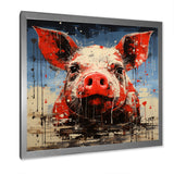 Flamenco Swine - Pig Bedroom Wall Art
