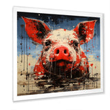 Flamenco Swine - Pig Bedroom Wall Art