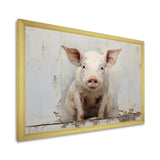 The Art Of Pigs - Pig Canvas Wall Art