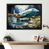 Wilderness Aircraft S Last Checks - Plane Canvas Wall Art