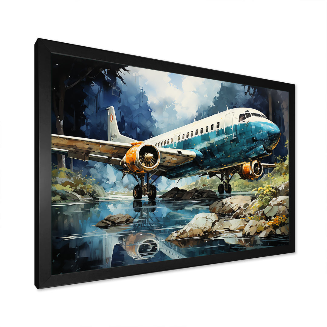 Wilderness Aircraft S Last Checks - Plane Canvas Wall Art