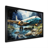 Wilderness Aircraft S Last Checks - Plane Canvas Wall Art