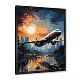 Plane Prelude To Flight Adventure - Plane Canvas Wall Art