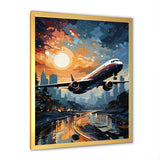 Plane Prelude To Flight Adventure - Plane Canvas Wall Art