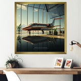Jet Plane Matrix Showcase - Plane Canvas Wall Art