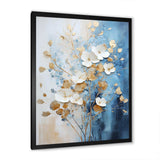 Beige And Gold Flourishing Flora Wonders III - Floral Canvas Wall Art