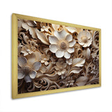 Flourishing Floral Organic Patterns - Floral Canvas Wall Art