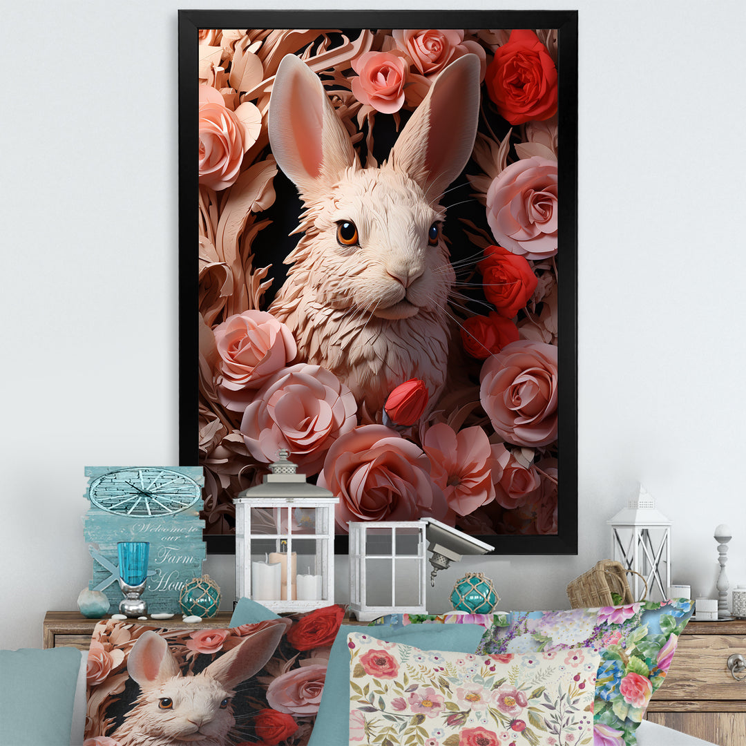 Romantic Rabbit Moments - Rabbit Home Decor Art