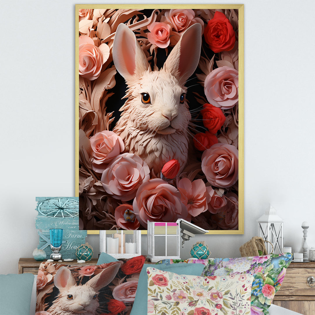 Romantic Rabbit Moments - Rabbit Home Decor Art
