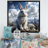 Mighty Rabbit Mountain Top - Rabbit Bedroom Wall Art