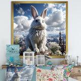 Mighty Rabbit Mountain Top - Rabbit Bedroom Wall Art