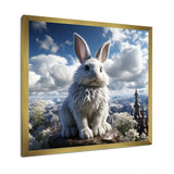 Mighty Rabbit Mountain Top - Rabbit Bedroom Wall Art