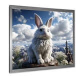 Mighty Rabbit Mountain Top - Rabbit Bedroom Wall Art