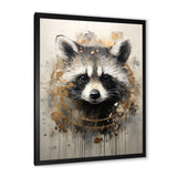 Mischief Raccoon Portrait - Raccoon Wall Decor