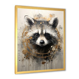 Mischief Raccoon Portrait - Raccoon Wall Decor