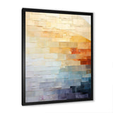 Minimalism Colors In Harmony - Landscapes Canvas Wall Art