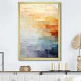 Minimalism Colors In Harmony - Landscapes Canvas Wall Art