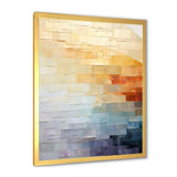 Minimalism Colors In Harmony - Landscapes Canvas Wall Art