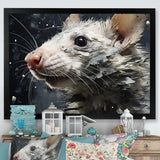 Squeaky Rodent Painting - Rodent Canvas Wall Art