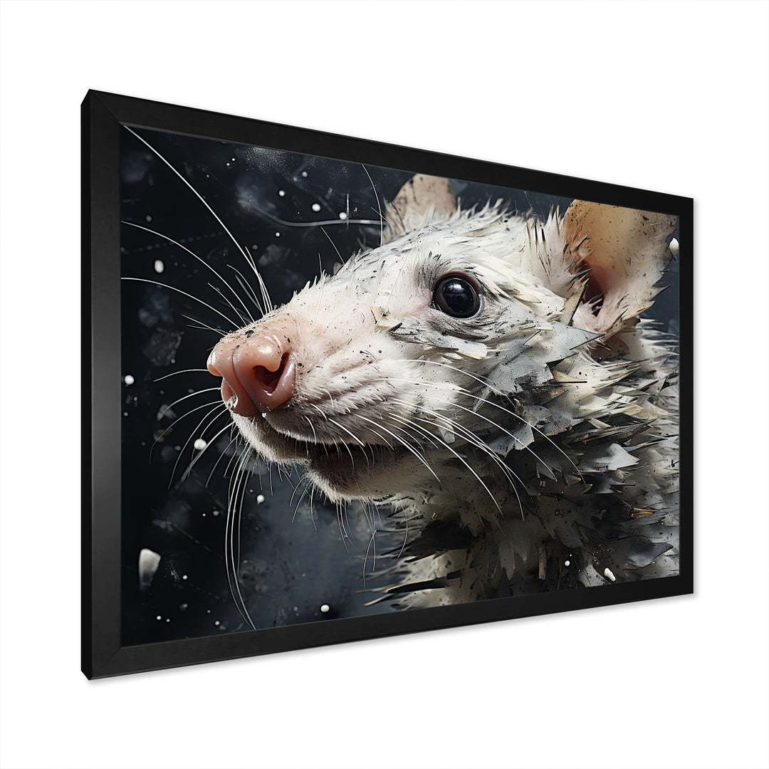 Squeaky Rodent Painting - Rodent Canvas Wall Art