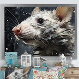 Squeaky Rodent Painting - Rodent Canvas Wall Art