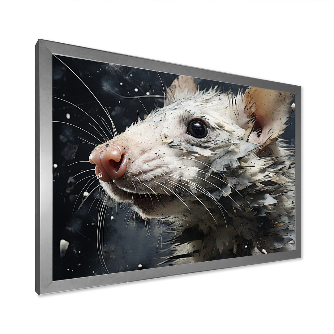 Squeaky Rodent Painting - Rodent Canvas Wall Art