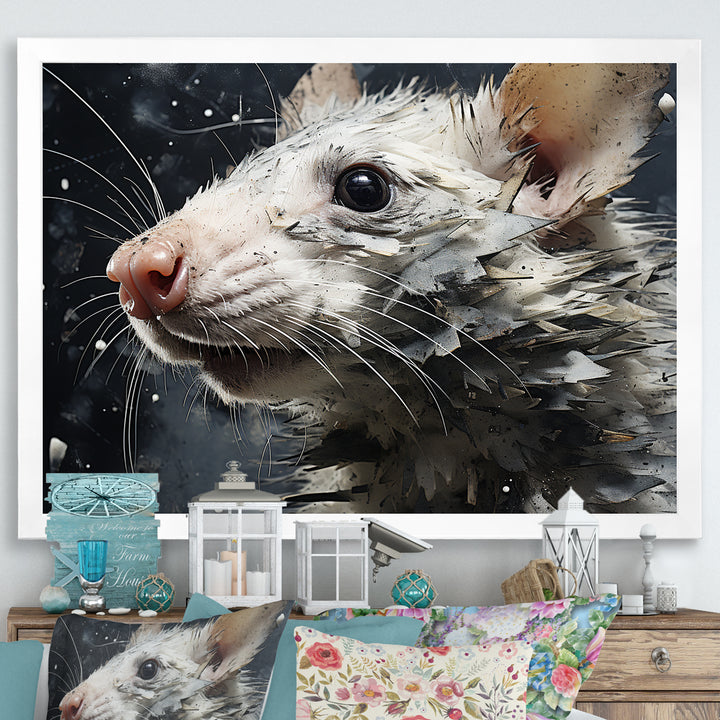 Squeaky Rodent Painting - Rodent Canvas Wall Art