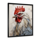 Loyal Rooster Portrait - Rooster Wall Decor