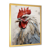 Loyal Rooster Portrait - Rooster Wall Decor