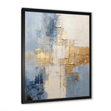 Beige And Gold Minimalism Scandinavian II - Landscapes Canvas Wall Art