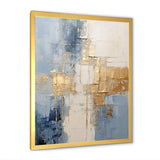 Beige And Gold Minimalism Scandinavian II - Landscapes Canvas Wall Art