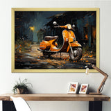 Scooter Adventures - Scooter Canvas Wall Art