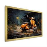 Scooter Adventures - Scooter Canvas Wall Art