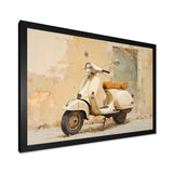 Vintage Scooter Adventures - Scooter Canvas Wall Art