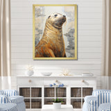 Magnificent Sea Lion - Sea Lion Canvas Wall Art