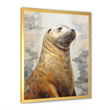 Magnificent Sea Lion - Sea Lion Canvas Wall Art