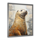 Magnificent Sea Lion - Sea Lion Canvas Wall Art