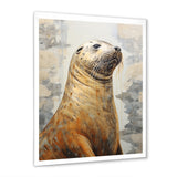 Magnificent Sea Lion - Sea Lion Canvas Wall Art