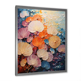 Coastal Harmony Dreamscape - Seashell Canvas Wall Art