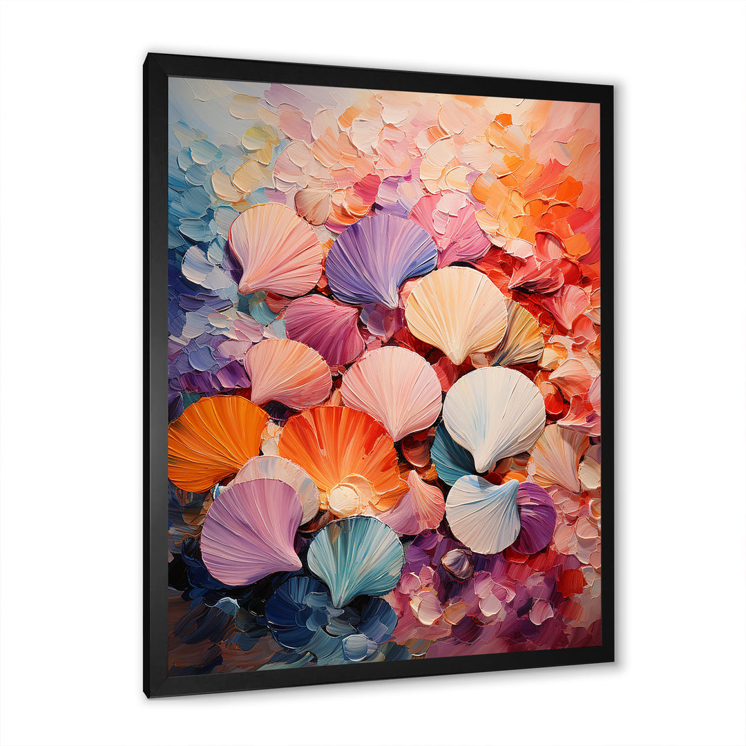Seashells Wonders On The Coast - Seashell Wall Decor