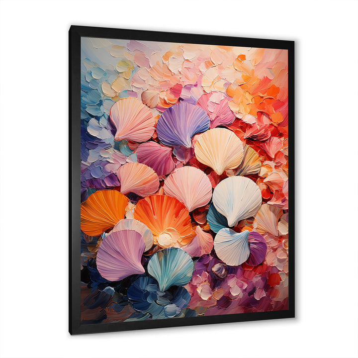 Seashells Wonders On The Coast - Seashell Wall Decor
