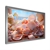 Romanticism Seashells - Seashell Canvas Wall Art