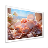 Romanticism Seashells - Seashell Canvas Wall Art