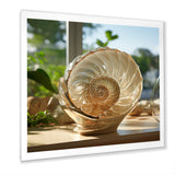 Seashell Treasures Vase - Seashell Wall Art Prints