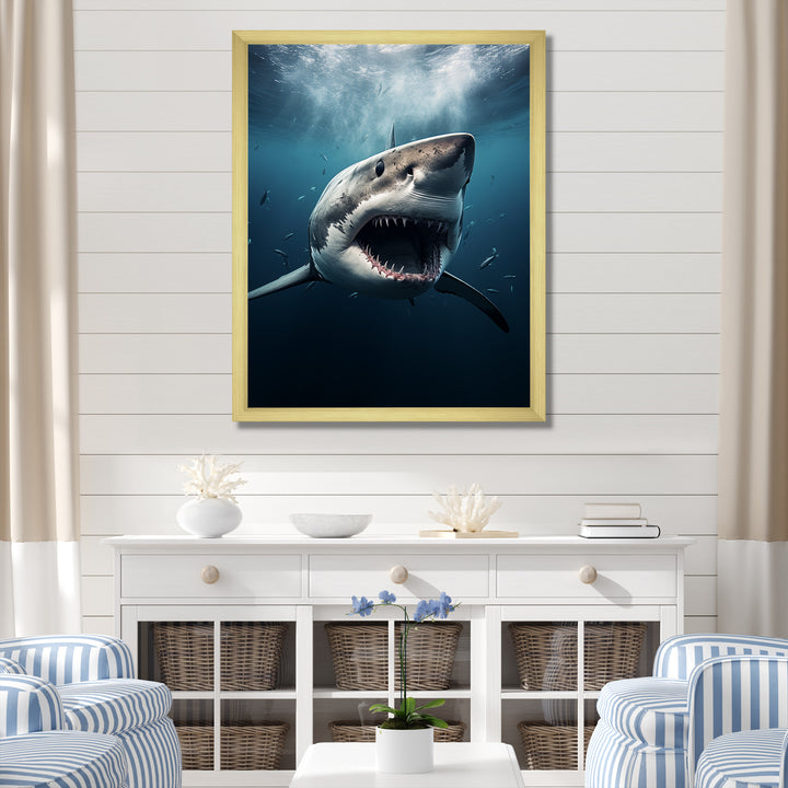 Blue Shark Apex Predator Photo - Blue Shark Wall Art