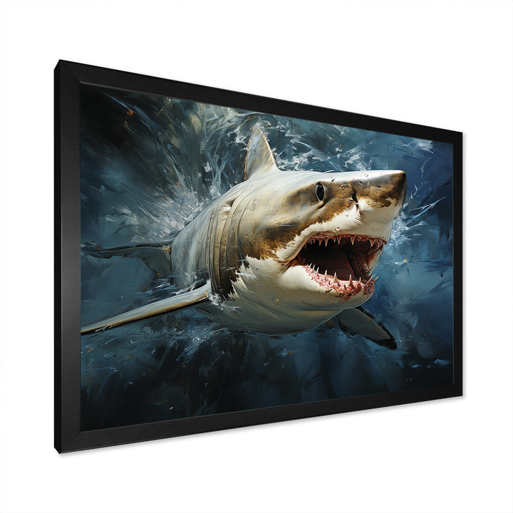 Sark Mako Momentum - Shark Living Room Wall Art