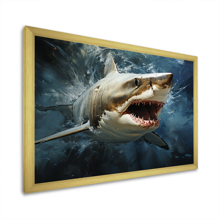 Sark Mako Momentum - Shark Living Room Wall Art