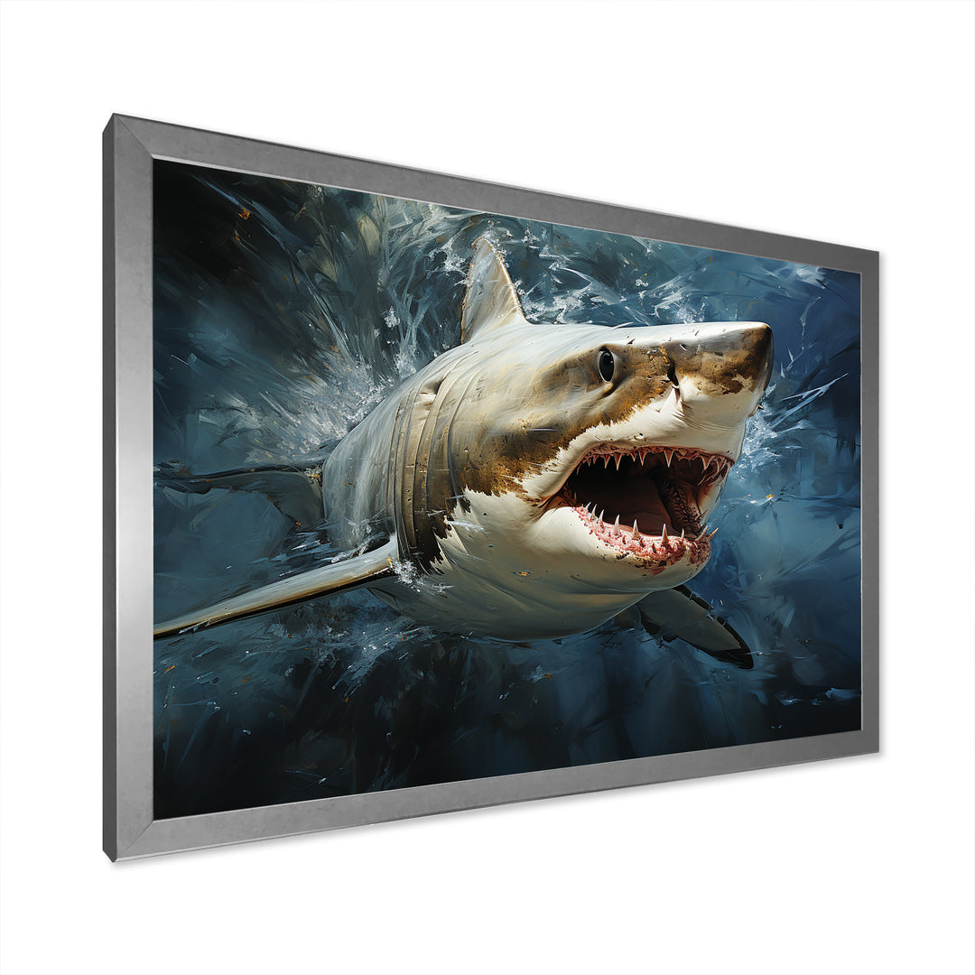 Sark Mako Momentum - Shark Living Room Wall Art