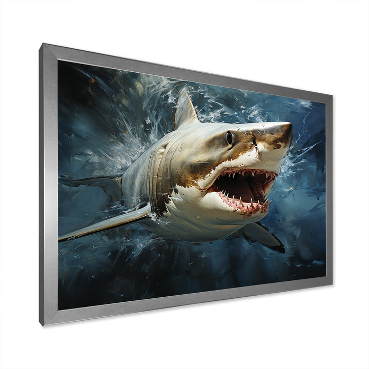 Sark Mako Momentum - Shark Living Room Wall Art