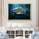 Oceans Blue Ghost Shark Photography - Shark Wall Decor